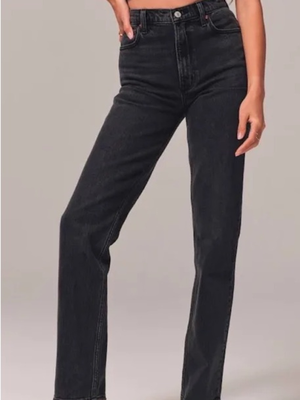 Abercrombie The ‘90s Straight Ultra High Rise Jeans